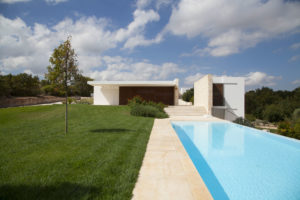 Giardino con Piscina a sfioro Ostuni #5